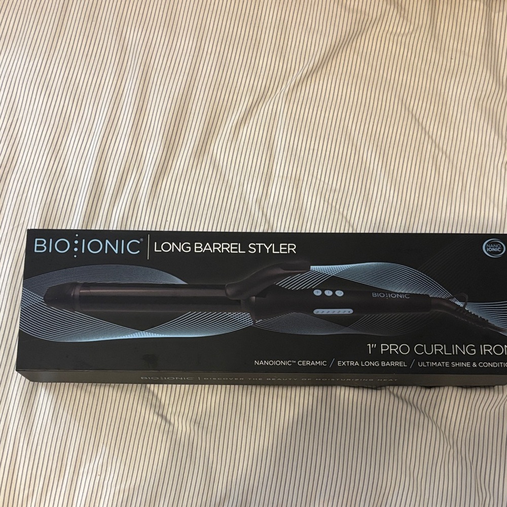 Bio Ionic Black Long Barrel Styler